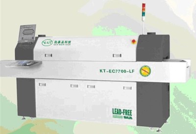 无铅七温区电脑控制经济型回流焊产品介绍